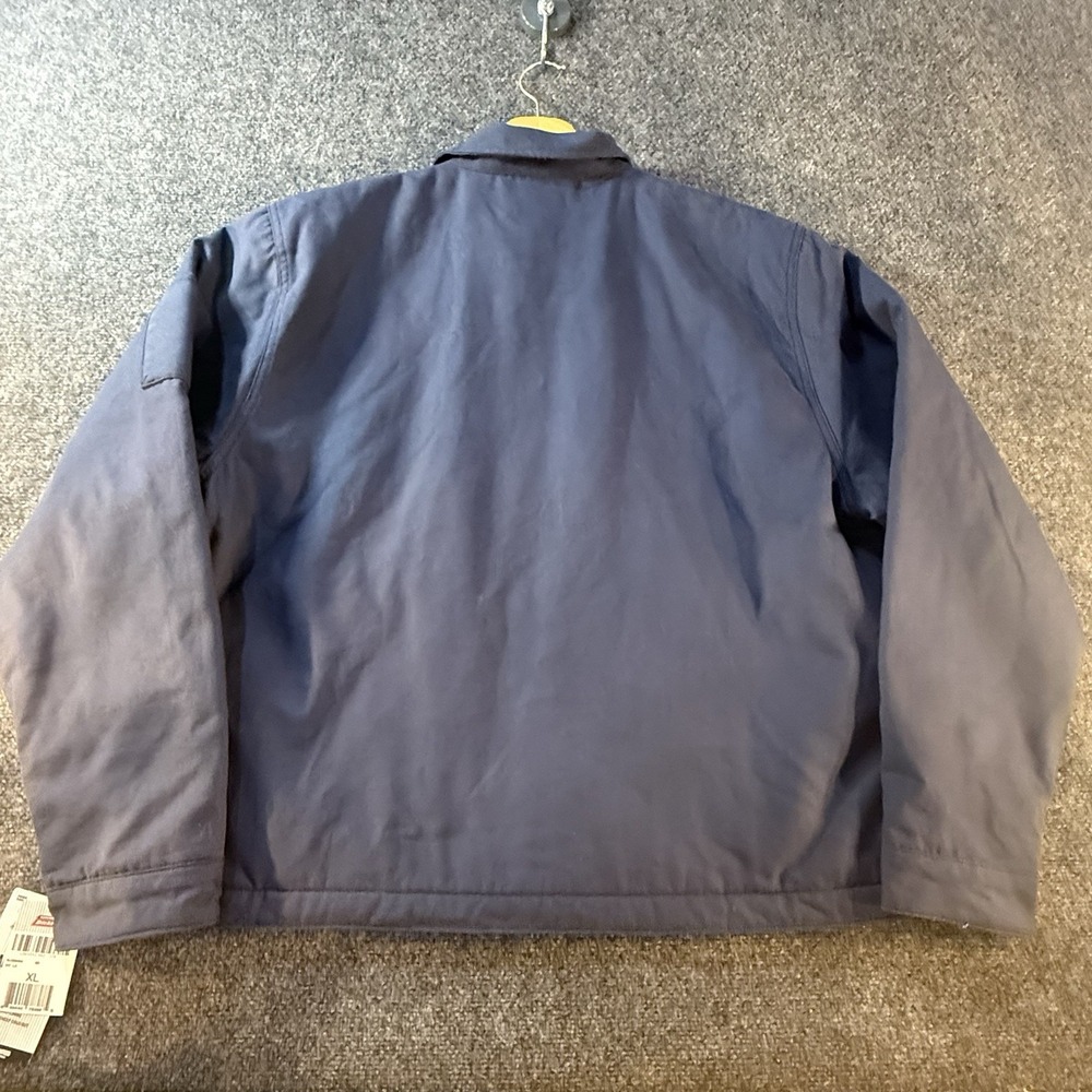 Dickies Quilt Lined Canvas Jacket Mens XL Navy Relaxed Fit NWT NJ309NV - Picture 2 of 16